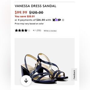 Naturalizer navy shoes